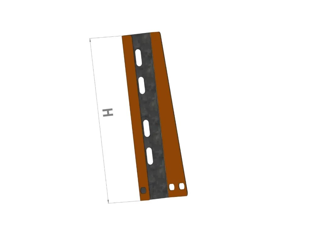 Bracket H15cm 1mm