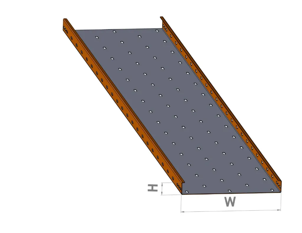 Cable Tray W60*H10cm 2mm