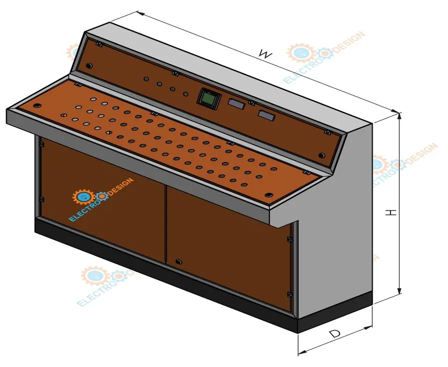 Piano Board H1300*W1400*D550 mm