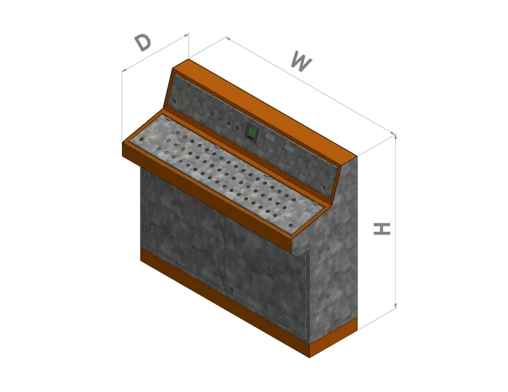 Piano Board H130*W180*D55cm
