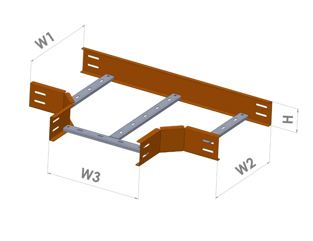 T Shape Ladder W240*W40*W30cm H10cm 2mm