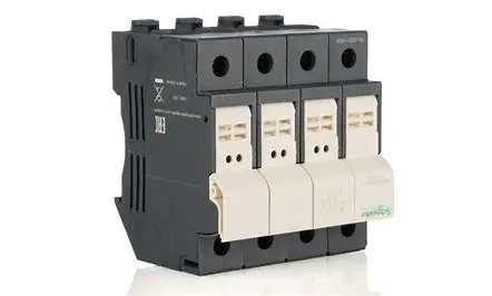 [DF223C] Fuse Holder 4p fuses 22*58mm 100A